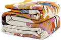 LUTBM Queen Throw Blanket for Bed 100% Cotton Boho Breathable Soft Quilt by LUTBMFindYourFreeSpiritatHome