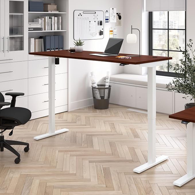Bush Business Furniture 72-inch Electric Height Adjustable Standing Desk - Image 2