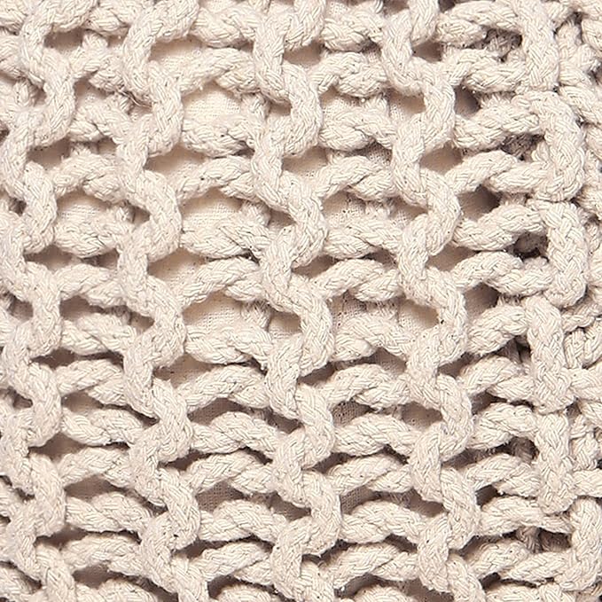 REDEARTH · Round Pouf Ottoman - Image 6