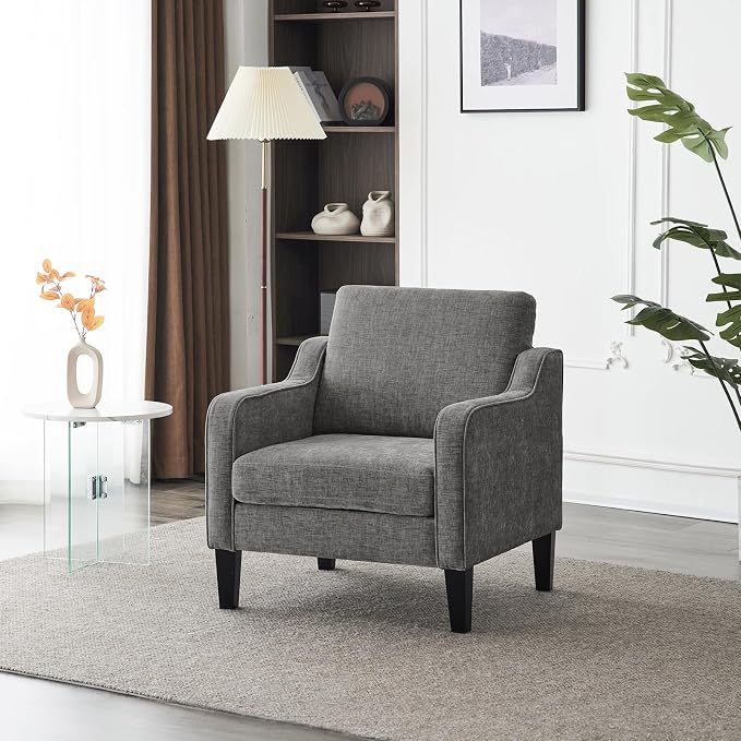 VINGLI Accent Chairs for Living Room Chairs Reading Chair Mid Century Modern - Image 2