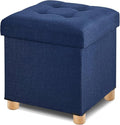 BRIAN & DANY Ottoman with Storage, Square Storage Ottoman by BRIANDANY