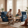 Iroomy 5-Level Adjustable Convertible Sleeper Chair Set of 2, 3-in-1 87'' Long by Iroomy