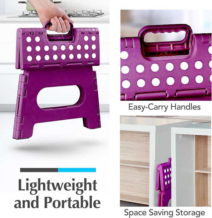 Handy Laundry Folding Lightweight Step Stool - Image 7