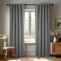 Deconovo Blackout Curtains, Thermal Insulated, W42 x L95 2 Panels, Back Tab by Deconovo