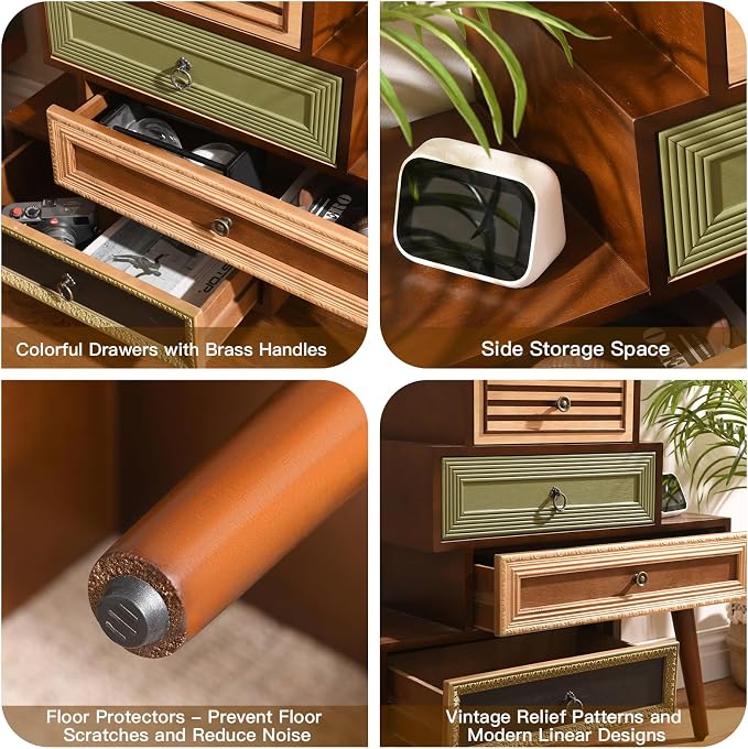 Ahokua Vintage Accent Chest - Image 4