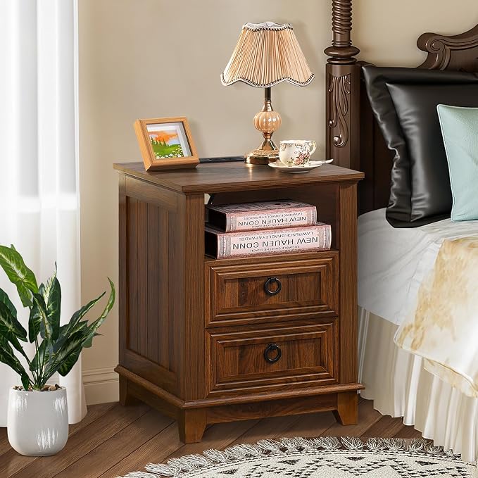 Joaxswe 18" Farmhouse Night Stands Set of 2 - Image 6