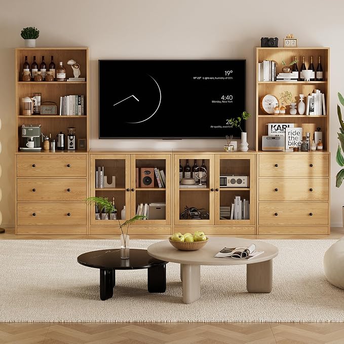 TUSY 71" Large TV Stand Set - Image 3