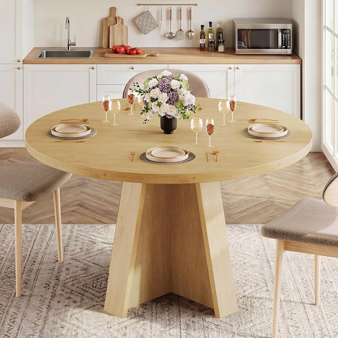 iPormis 47-Inch Round Dining Table - Image 3