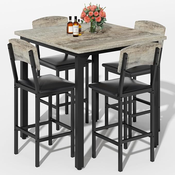 AWQM 5-Piece Dining Table Set, Dining Table Set - Image 6