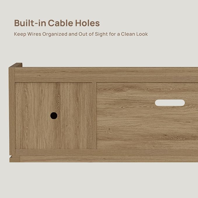 SICOTAS TV Stand Entertainment Center - Image 8