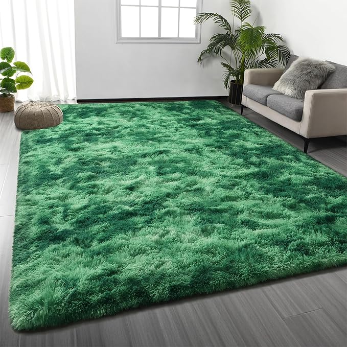 Deerhoo Large Shag Area Rugs 5 x 8, Plush Fuzzy Rugs by Deerhoo