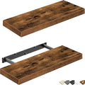 QEEIG Floating Shelves for Wall Bathroom Shelf Bedroom Kitchen Living Room by QEEIG