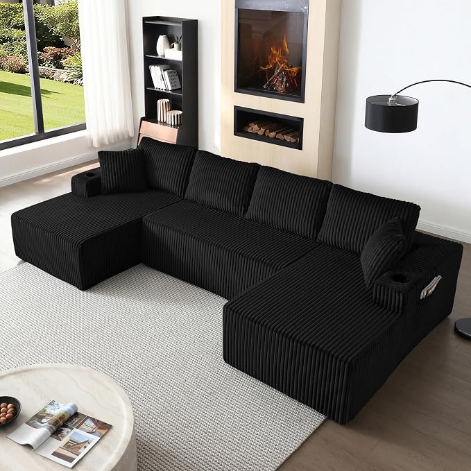 124" Oversized Sectional Couches - Image 3