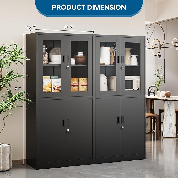PEUKC Display Storage Cabinet - Image 5