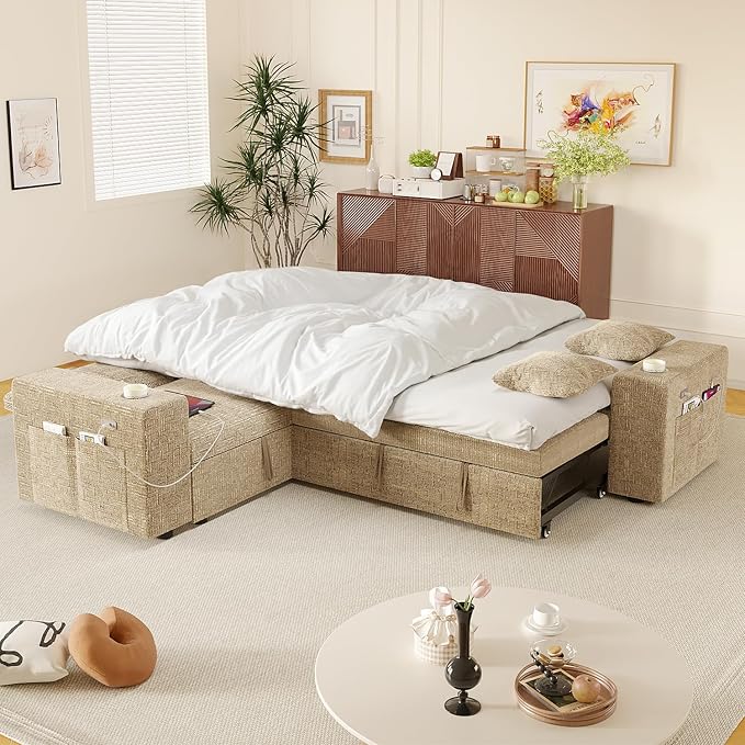 Modular Sectional Sleeper Sofa - Image 2