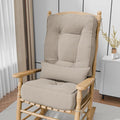 Rocking Chair Cushions with Pillow, Waterproof and Fade-Resistant Thicken by Aofeite
