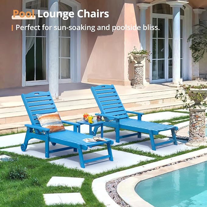 LUE BONA Outdoor Lounge Chair Set - Image 3
