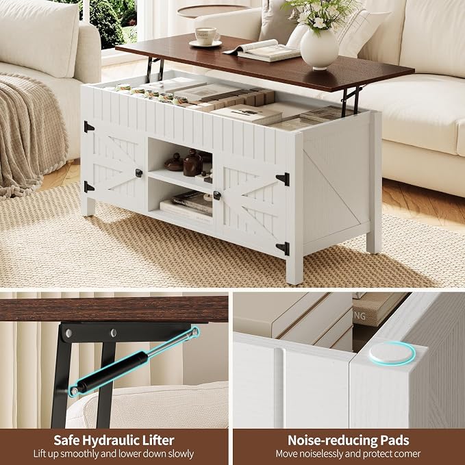 47.3“ Lift Top Coffee Table - Image 3