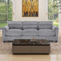 HAOMARKETS Corduroy Sofa Set, Comfy 3-Seater Couches by HAOMARKETS