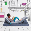 Yourigami Kids and Toddler Play Couch, Convertible Folding Sofa, Durable Foam by Yourigami