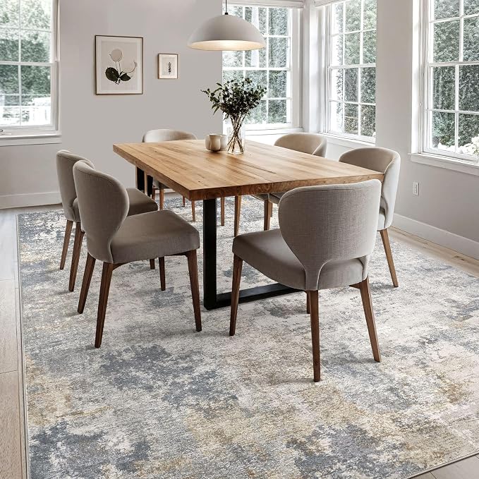 UERMEI 9x12 Area Rug Living Room Rugs - Image 6