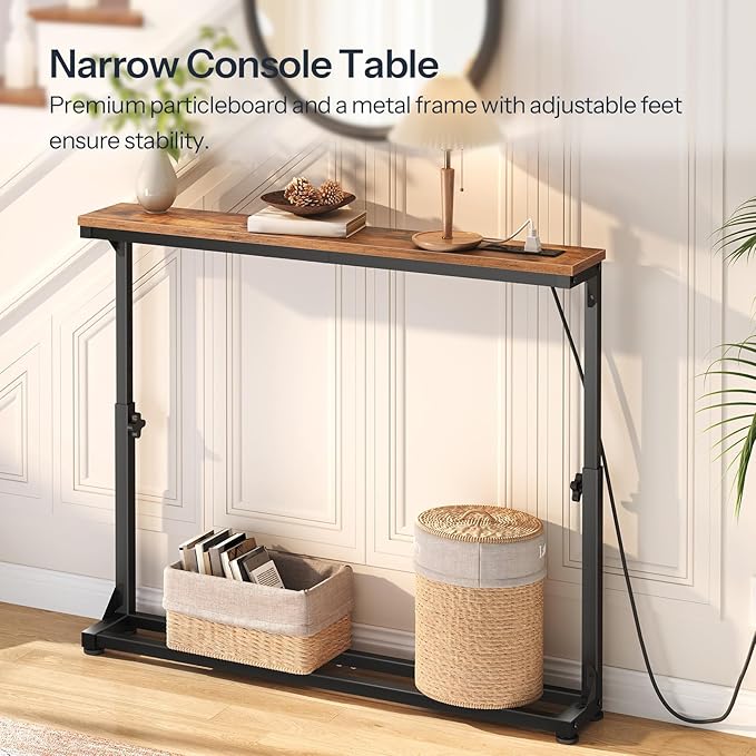 HOOBRO Narrow Console Table - Image 5