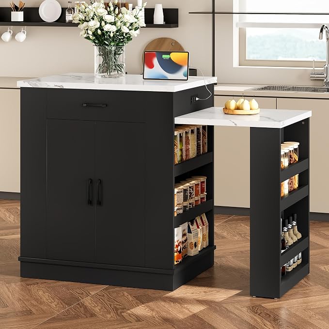 Modern Extendable Dining Table - Image 3