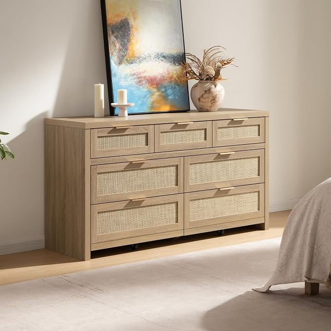 SICOTAS 7 Drawer Dresser for Bedroom, Large Chest of Drawers for Bedroom - Image 5