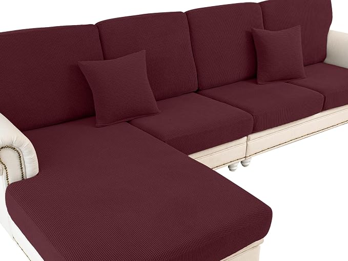 Couch Cushion Cover Seat Cushion Cover Stretch Armchair Cover Separate by LA+MEACK