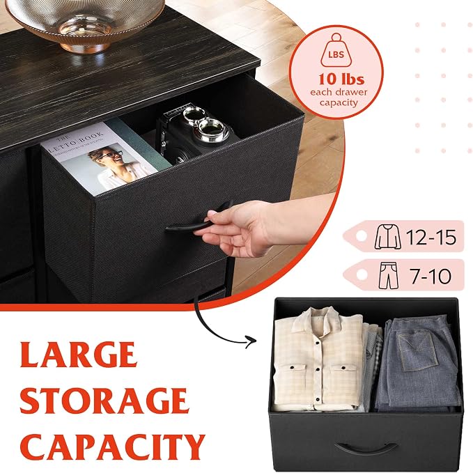 WLIVE Tall Dressers for Bedroom - Image 5