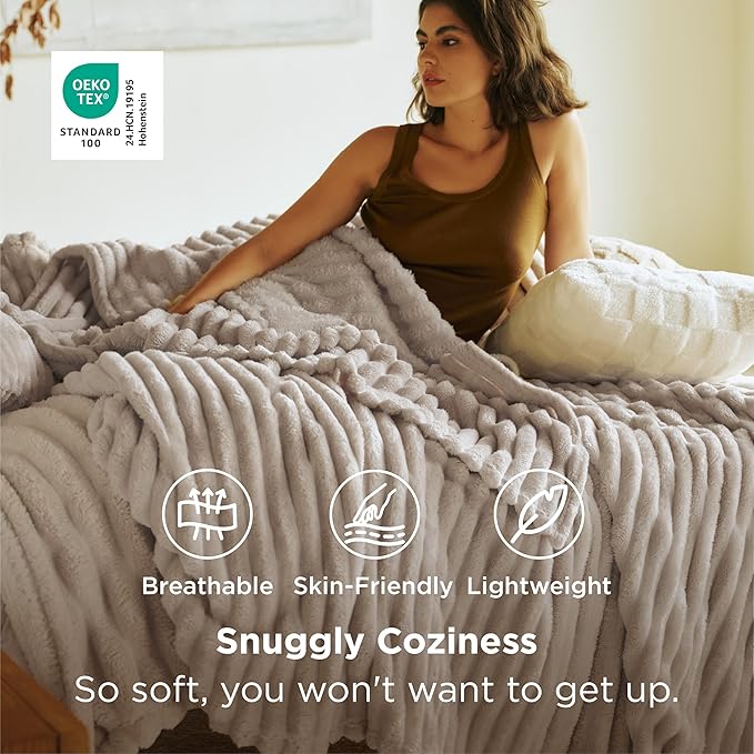 Bedsure GentleSoft King Size Blanket - Image 3