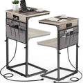 Vagusicc C-Shaped End Table Set of 2 by Vagusicc