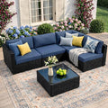 JAMFLY Patio Furniture Sets, 5-Piece Outdoor Patio Furniture by JAMFLY