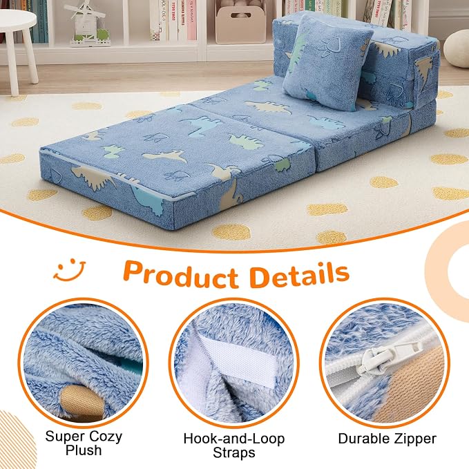 MeMoreCool Foldable Futon Chair Bed - Image 7