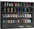 HOMCOM 5-Tier Display Cabinet, Glass Door Cabinet by HOMCOM