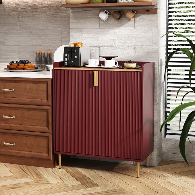 ARTPOWER Coffee Bar Cabinet - Image 6