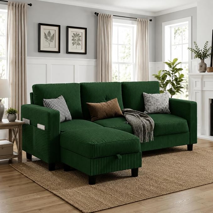 Convertible Sectional Sofa by JAMFLY