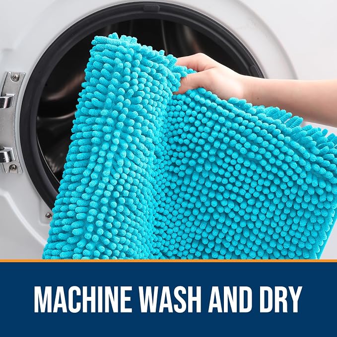 OLANLY Dog Door Mat for Muddy Paws 44x24, Absorbs Moisture and Dirt, Absorbent - Image 5