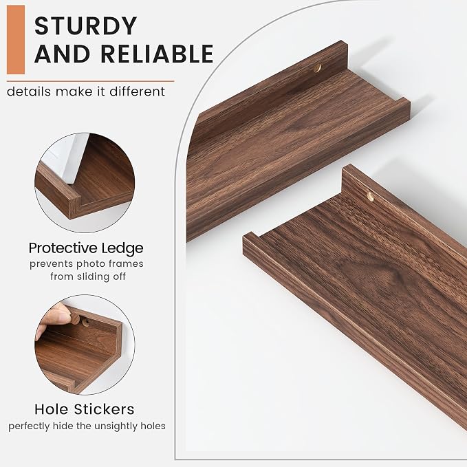 FLYJOE Floating Picture Ledge Shelves - Image 4