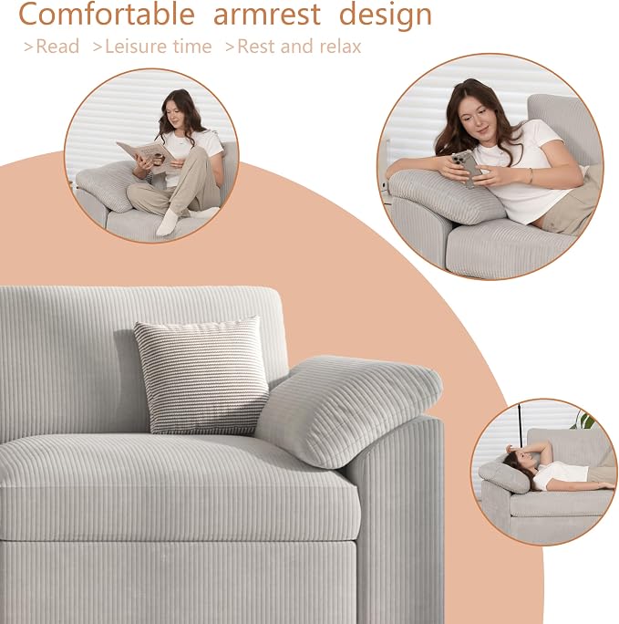 EASE MOOSE Oversized Modular Sectional Sofa - Image 8