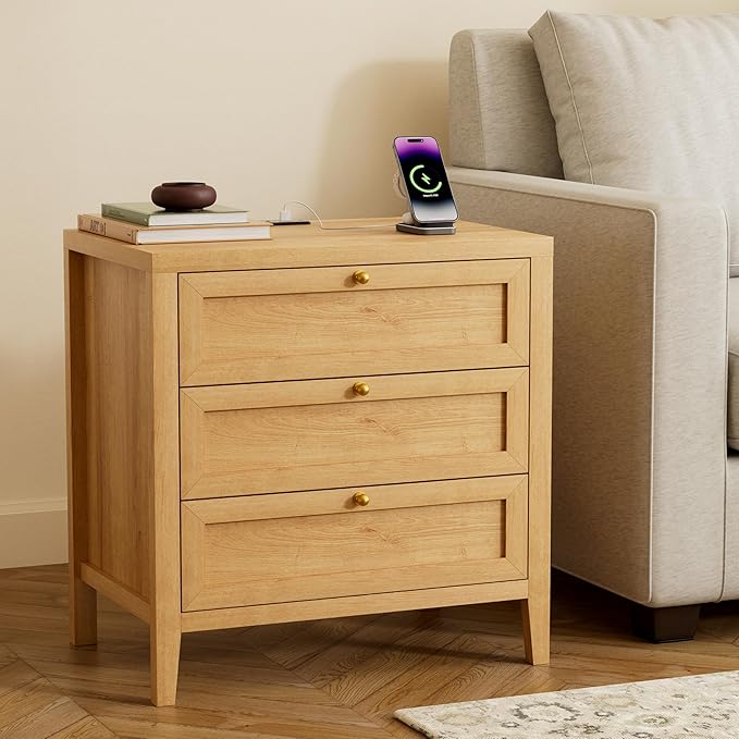EYYTHUNG Large Nightstand Set of 2 - Image 2