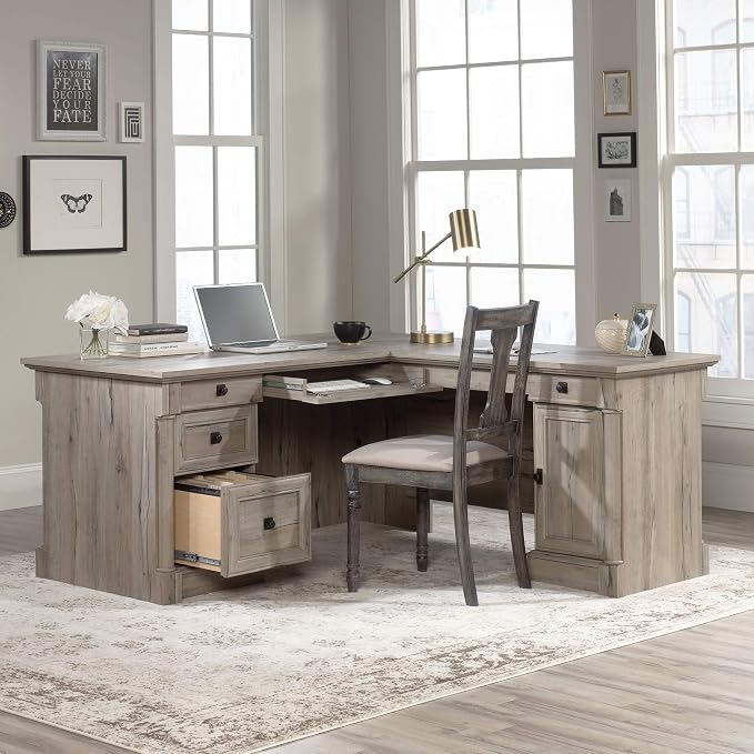 Sauder Palladia L Shaped Desk - Image 18