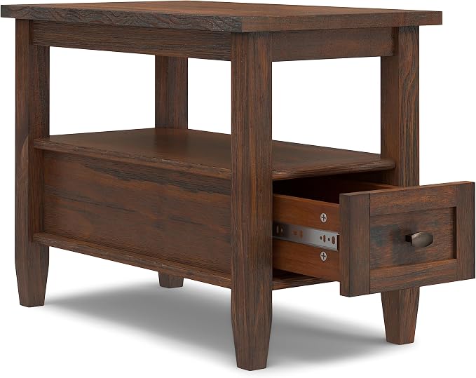 SIMPLIHOME Warm Shaker End Table - Image 4