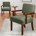 FAGAGA Corduroy Accent Chair Set of 2 by FAGAGA
