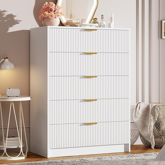 Garvee 5 Drawer Dresser for Bedroom - Image 3