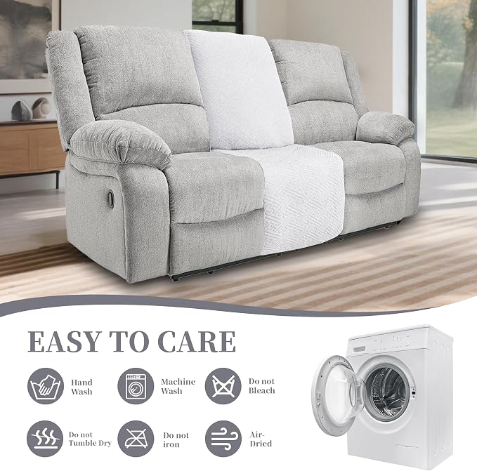 100% Waterproof Sectional Recliner Couch Covers - Image 8