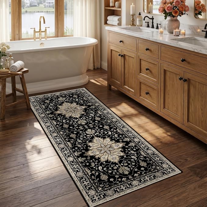 RELEANY Area Rugs 2'6"x5' Runner Rug Non Slip Washable by RELEANY