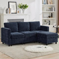 WUTUTUEE 83'' Modular Sectional Sofa Convertible L Shaped Couch Set by WUTUTUEE