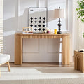 59.05'' Curved Console Table by LynHomeFurnitureMall