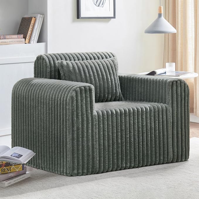 Hobestluk Single Sofa Foam Couch Sofa - Image 3
